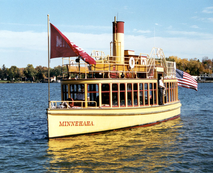 Photo of the ship, Minnehaha