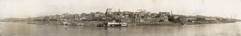 Panorama of Vicksburg, Mississippi