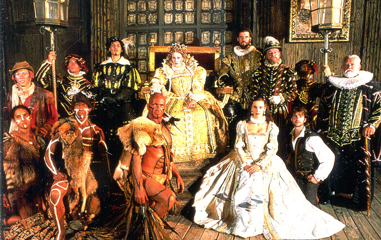 Photo of the cast of The Lost Colony