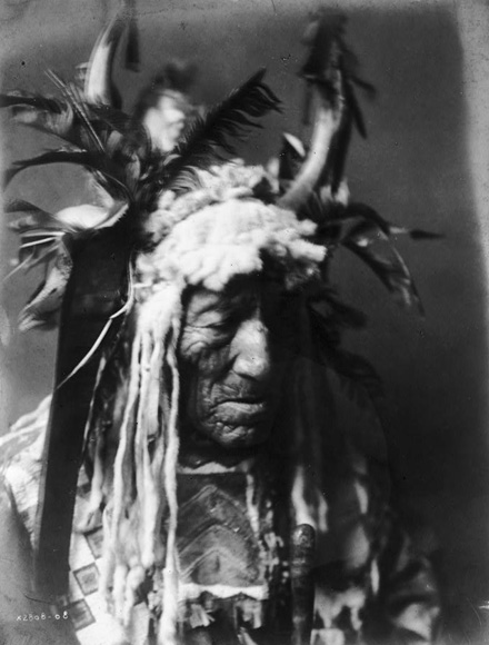 Photo of Lean Wolf--Hidatsa