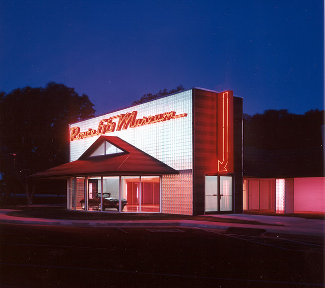 Photo of the Route 66 Museum exterior