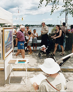 1998年7月的威克福德鎮藝術節 