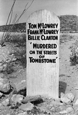 Photo of tombstone