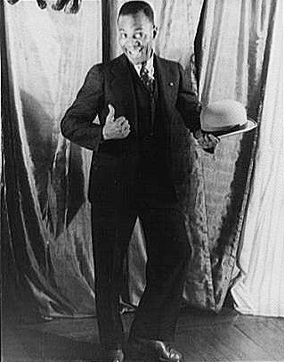 Portrait of Bill Robinson, 1933.