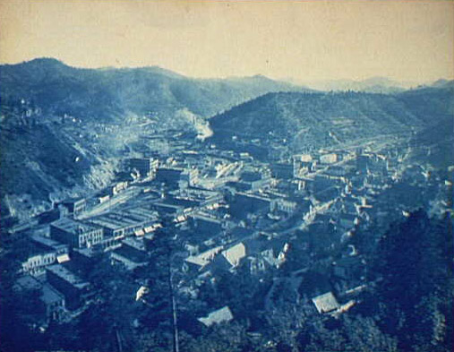 A photo of Deadwood, South Dakota, 1900