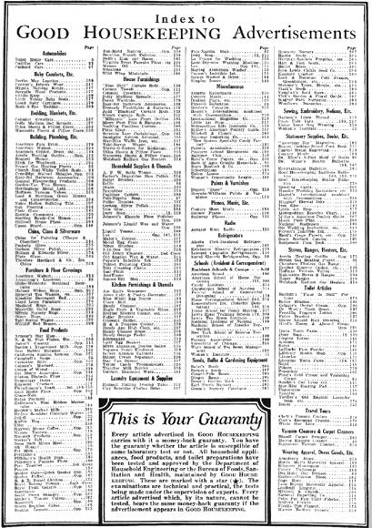 The Good Housekeeping guarantee