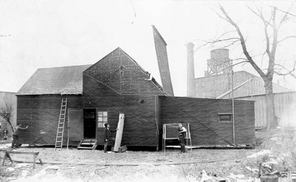 A photo of the Black Maria