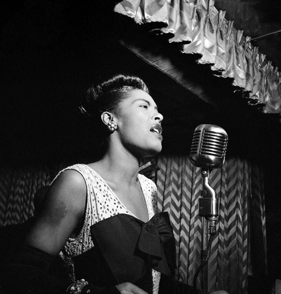Portrait of Billie Holiday, 1947.