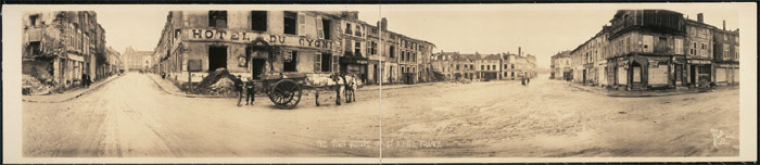The town square of St. Mihiel, France, 1918