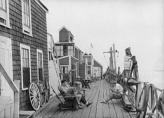 Captain Jack's Wharf, formerly a fish pier