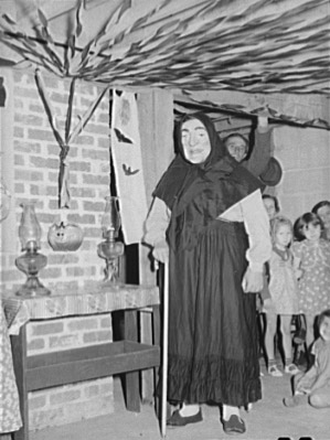 Winner of masquerade at Halloween party