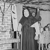 Winner of masquerade at Halloween party