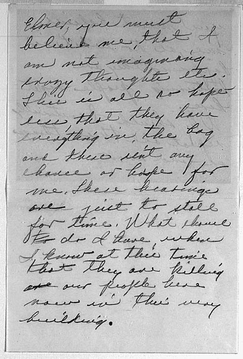 Note, Jack Ruby to attorney Elmer Gertz