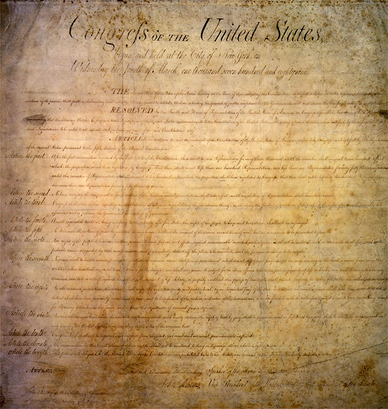 The Bill of Rights
