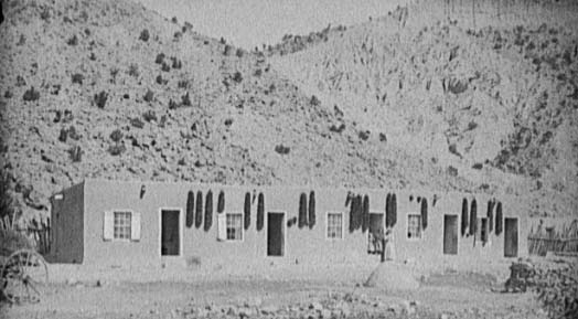 A Mexican home, late 1800s