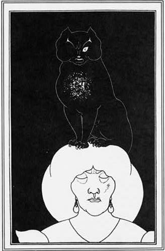 Illustration from 'The Black Cat'