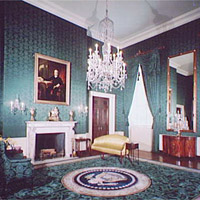 The Green Room in the White House, 1946