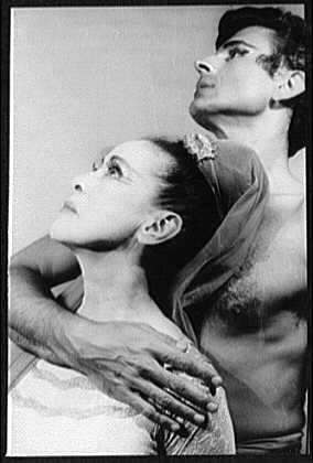 Portrait of Martha Graham and Bertram Ross