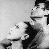 Portrait of Martha Graham and Bertram Ross