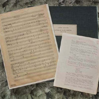 Aaron Copland Appalachian Spring Holograph score, 1943-44