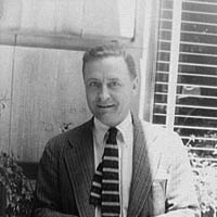 Portrait of F. Scott Fitzgerald in 1937