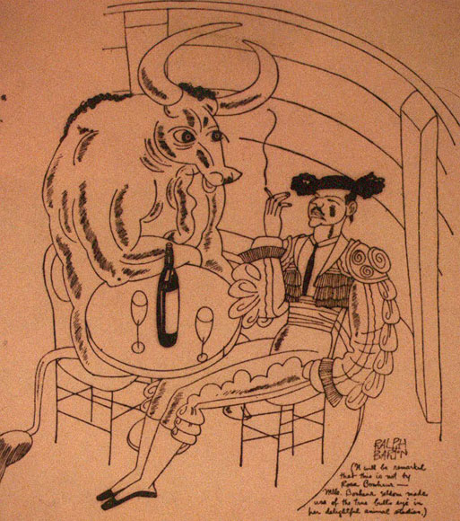 Ernest Hemingway from Vanity Fair.