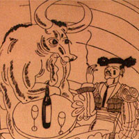 Ernest Hemingway from Vanity Fair.