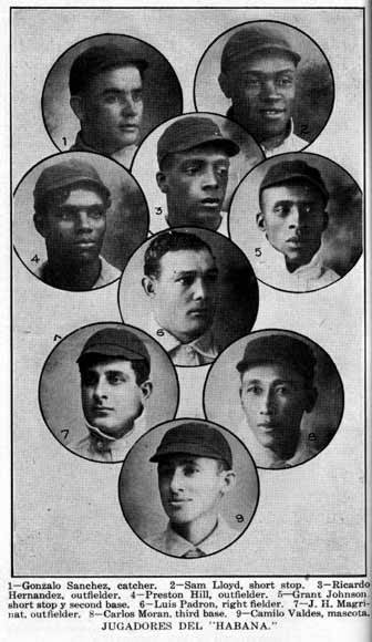 An illustration in Spalding's Official Base Ball Guide, Spanish-American Edition