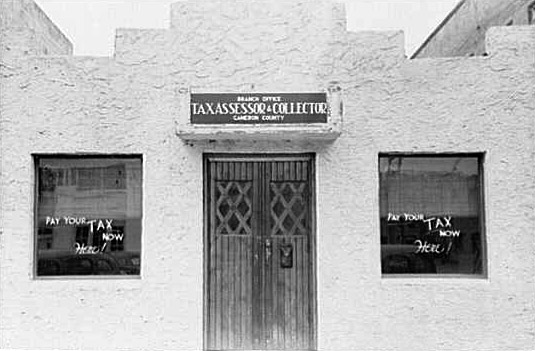 Tax Collector's Office, Harlingen, Texas.
