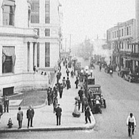 Corner of Forsyth and Hogan streets, Jacksonville, Florida