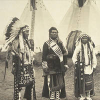 'The Big Chiefs,' Nez Perce and Yakima Indians in Oregon in 1911