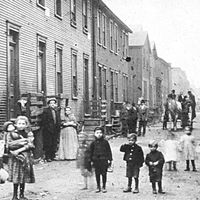 City Slums or Slums, probably in some American city