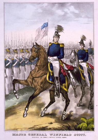 Major General Winfield Scott. General in chief, United States Army