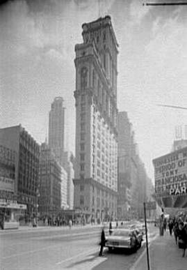 Times Building, Times Square, New York, New York, 1962.