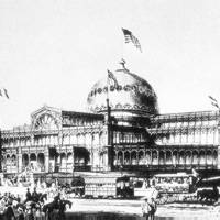 Drawing of the Crystal Palace