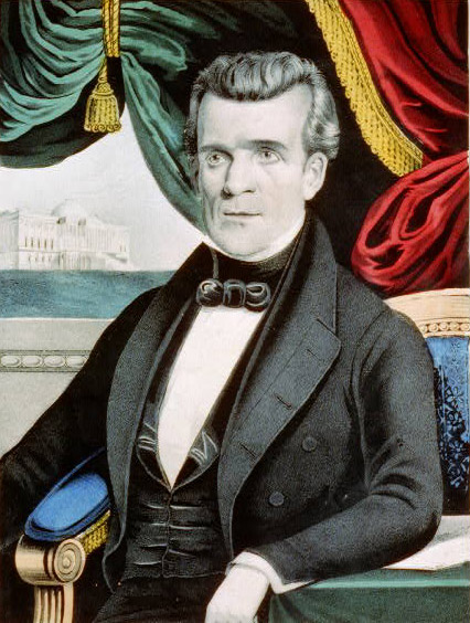 James K. Polk--11th president of the United States