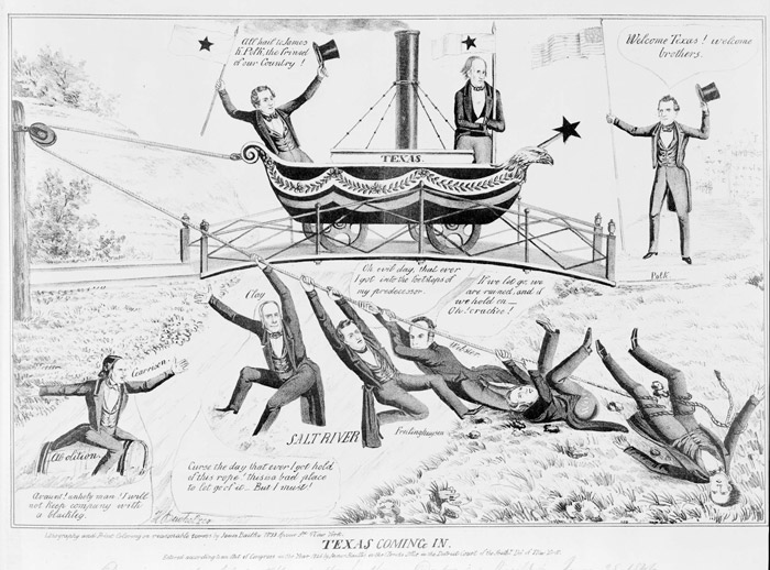 Texas Coming In, 1844