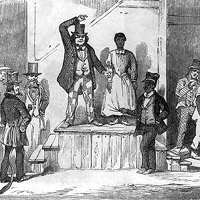 Slave Auction at Richmond, Virginia, 1856.