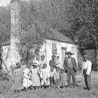 Former Slave Quarters of Hermitage Plantation, Savannah, Georgia, 1907