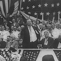 President Taft at Manassas Court House