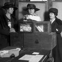 Women vote