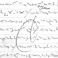 Shorthand notes for the 'Fourteen Points' speech