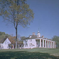 View of Mount Vernon mansion