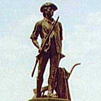 The Minute Man, Concord, Massachusetts.