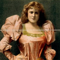 'Hurly-Burly Extravaganza and Refined Vaudeville' poster from 1899