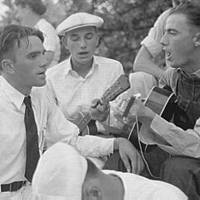 Music for square dance, Skyline Farms, Alabama, 1937.