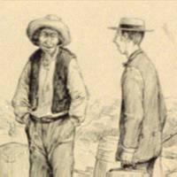 Swim? Not a Bit, Stranger, but I Reckon if Ye'd Drap me down in the Middle of This Yhur River, I Reach Land ...