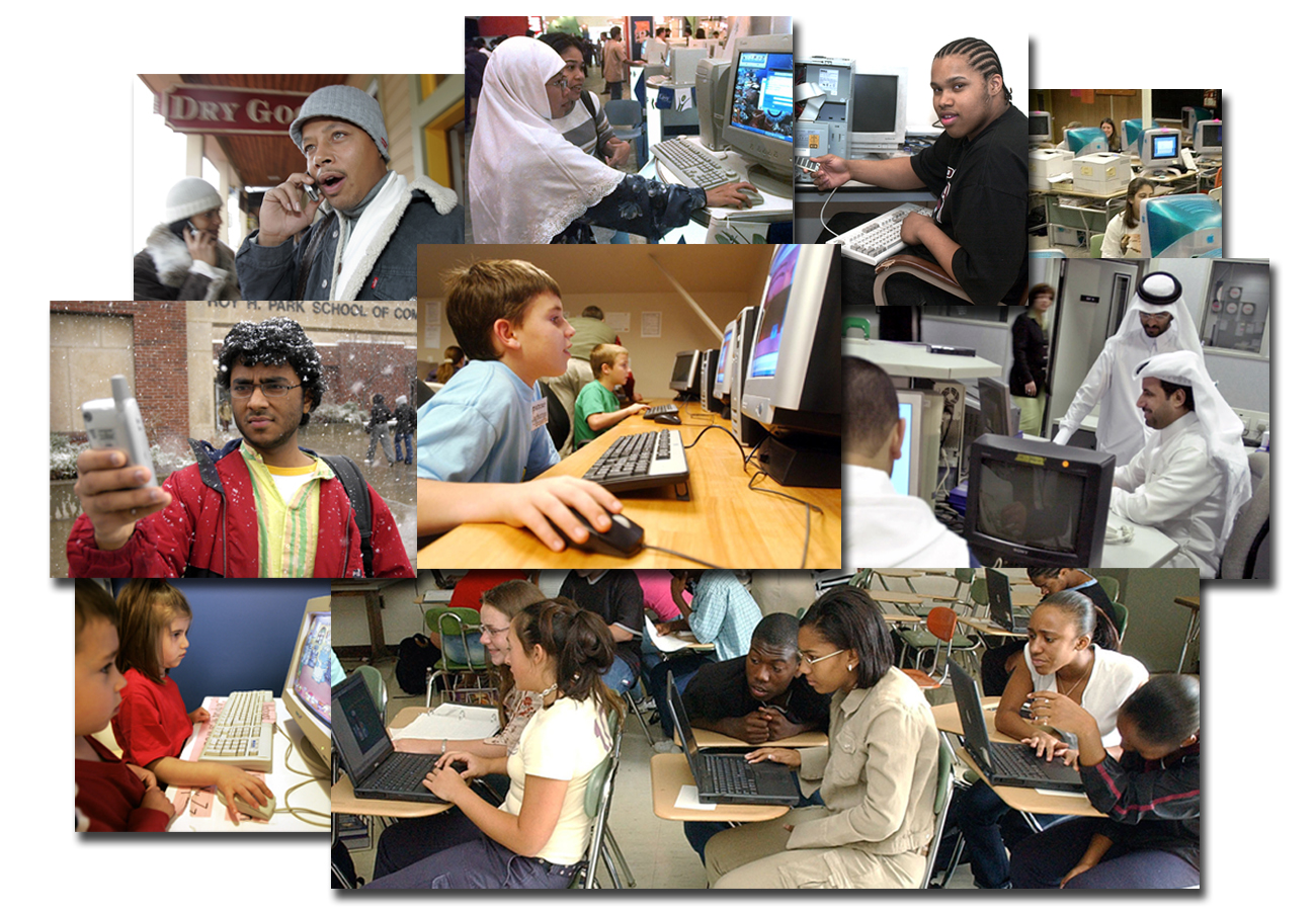 信息技術橫跨時空
將人們連繫在一起，呈現出前所未有的趨勢。