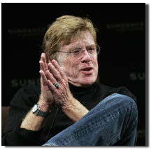 聖丹斯的創始人、演員兼導演雷德福