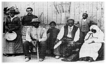 Harriet Tubman and Slaves Being Saved, Picture of